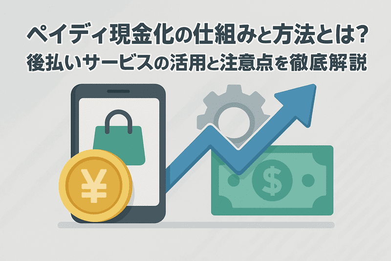 ペイディ現金化の仕組みと方法とは?後払いサービスの活用と注意点を徹底解説
